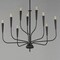 Maxim Lighting Vela 9-Light Chandelier 24819BK - alternate 3